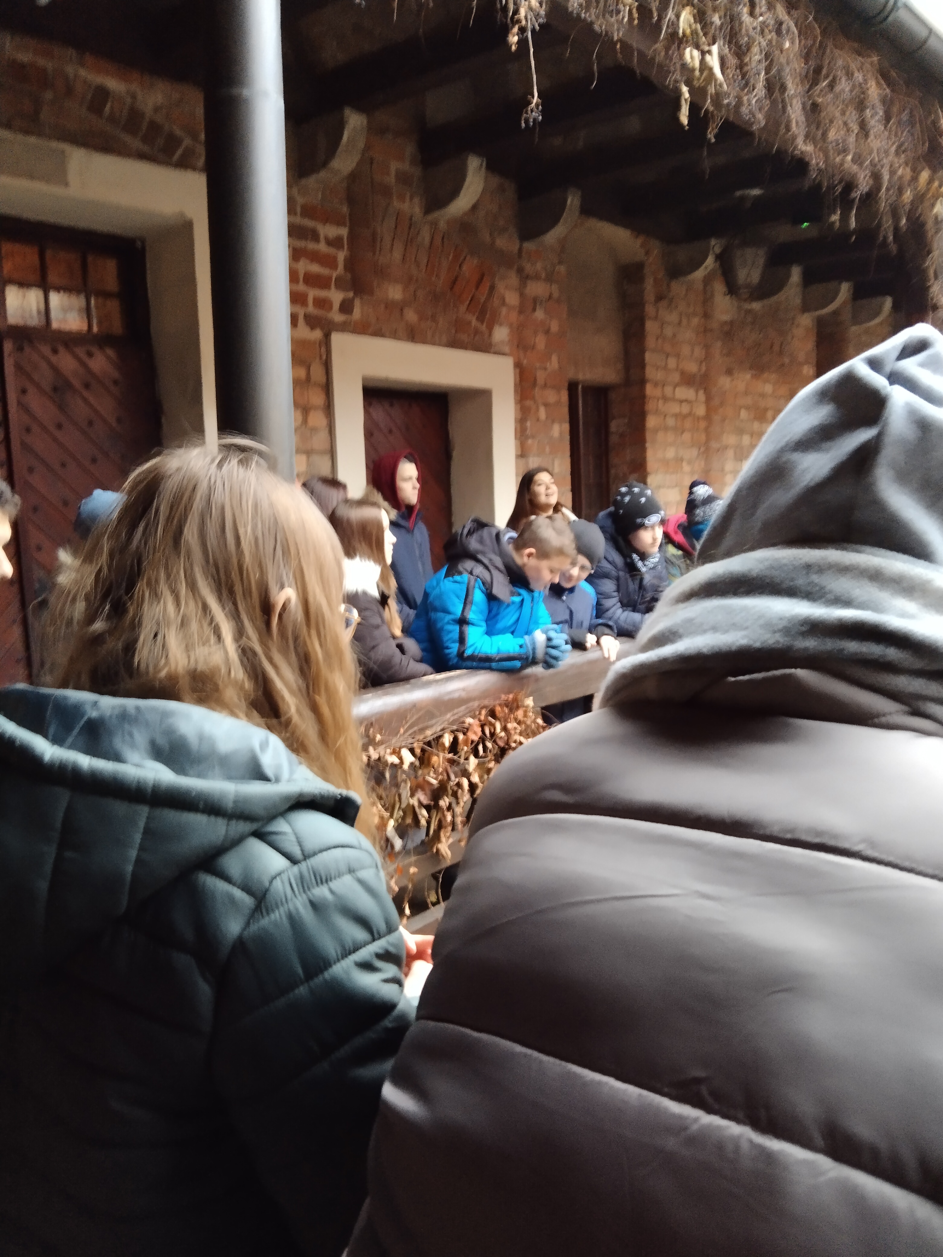 Uczniowie zwiedzają Toruń