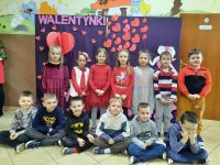 Przedszkolaki świętują Walentynki