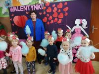 Przedszkolaki świętują Walentynki