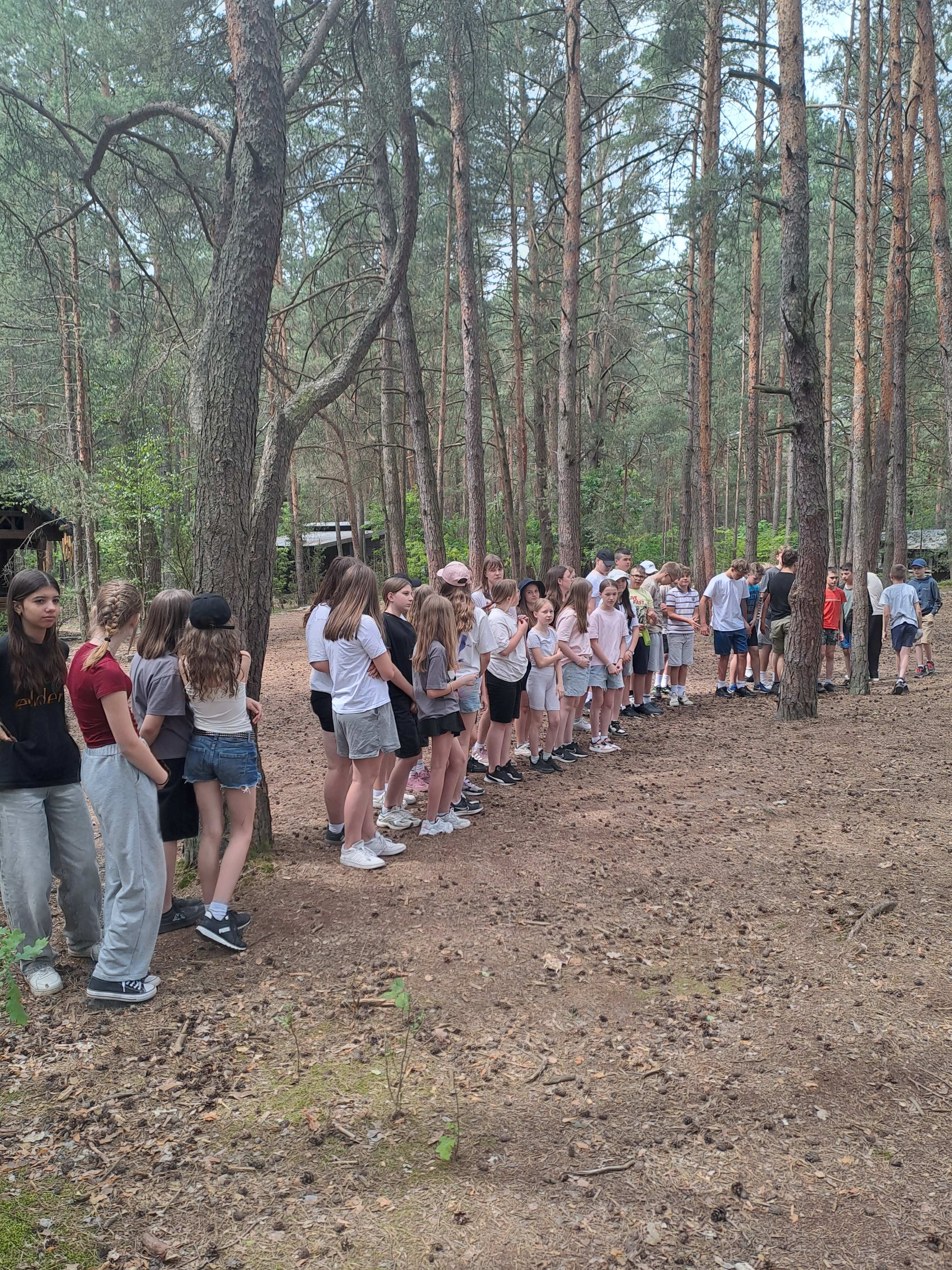Biwak klas 6 i 5 w Polewiczu   23-24.06. 2025r.
