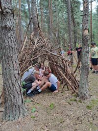 Biwak klas 6 i 5 w Polewiczu 23-24.06. 2025r.