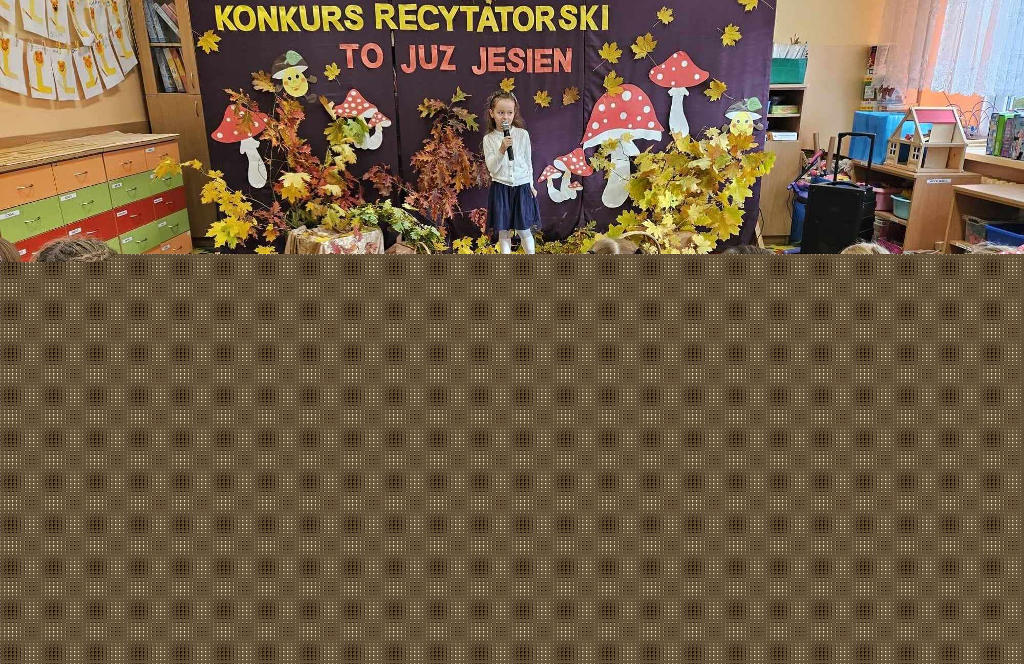 Konkurs recytatorski ,,To już jesień’’.