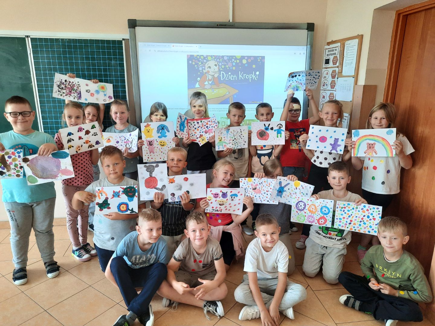 Dzień Kropki w klasach I-III