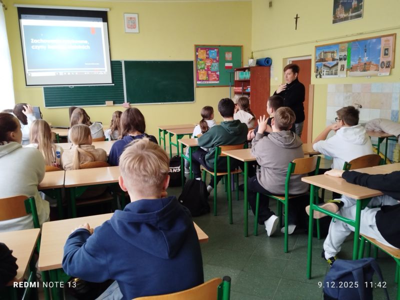 Prelekcja pani Danuty Kalinowskiej