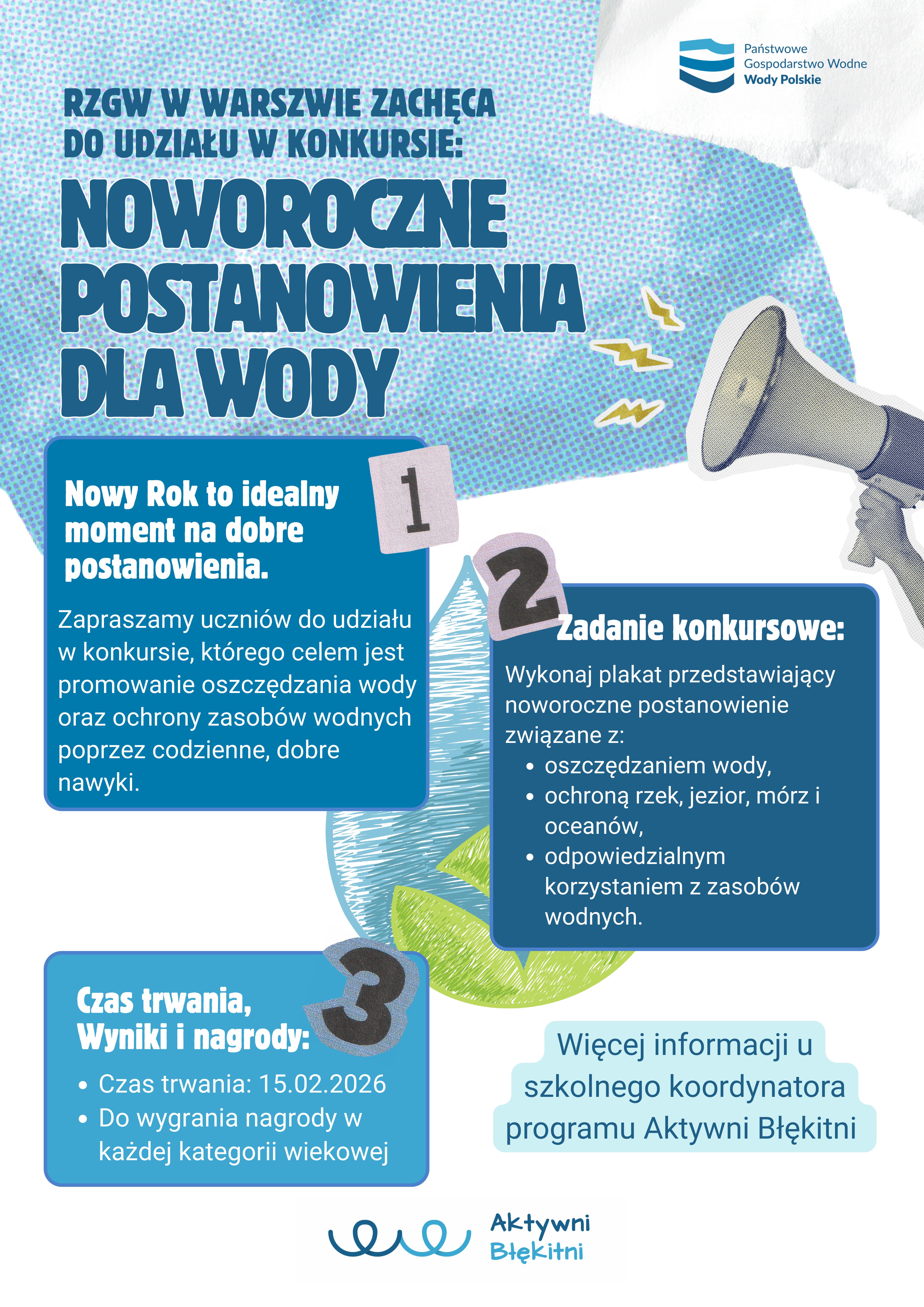 Ogólnopolski program edukacyjny   ,,Aktywni Błękitni – szkoła przyjazna wodzie”   