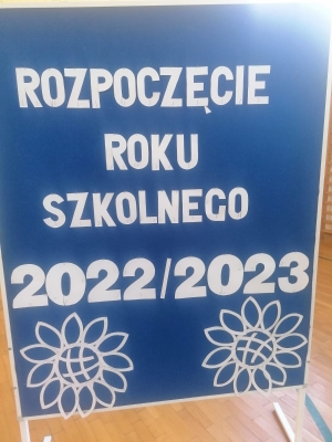 ROZPOCZĘCIE ROKU SZKOLNEGO 2022/2023